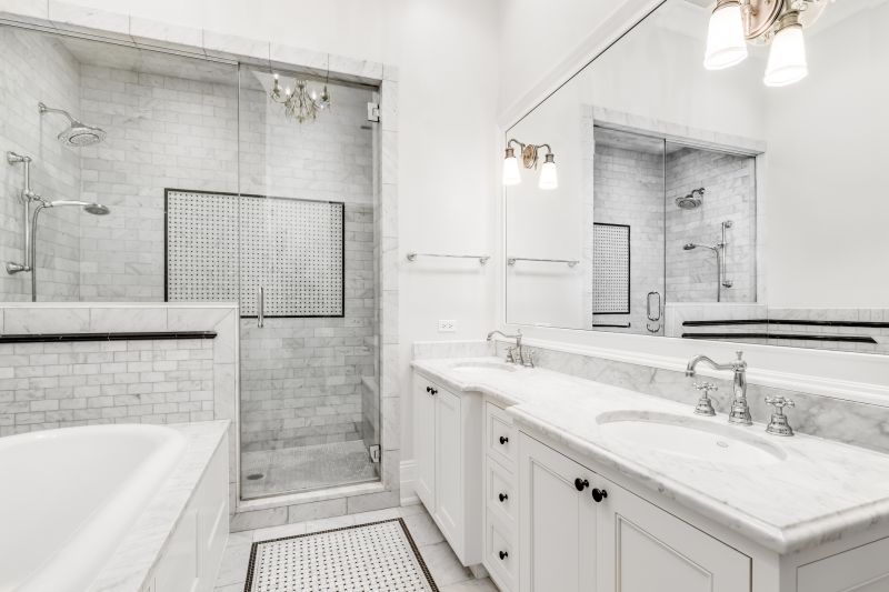 Spacious Master Bathrooms
